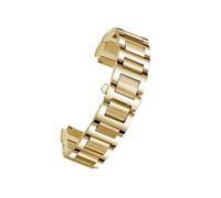 LMPVPDGADZ Stainless Steel Lug End Watchband Fit For C-artier Ballon Bleu Series 20 * 12mm 18 * 11mm 14 * 8mm W6920046 Straps Women's Men's Bracelet(Gold,14X8mm)