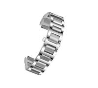 LMPVPDGADZ Stainless Steel Lug End Watchband Fit For C-artier Ballon Bleu Series 20 * 12mm 18 * 11mm 14 * 8mm W6920046 Straps Women's Men's Bracelet(Silver,18X11mm)