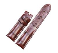 LMPVPDGADZ Suitable Fit For Panerai-luminor PAM01392 PAM00656 PAM00351 PAM00320PAM00282 PAM00155 PAM00511 Watch Leather Strap(Brown No buckle,22MM_XL)