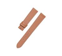 LMPVPDGADZ Watch Accessories 20mm Top Layer Leather Belt Suitable Fit For Hermes H Hour HH1.510/501 Embossed Texture Watchbands(Yellowish brown 2,20mm)