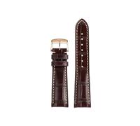 LMPVPDGADZ Watch Band Fit For Longines Masters Bracelet Leather L2 L3.782 Fit For Comcast Men's Leather Accessories 19mm 20mm 21mm(Brown gk,20mm)