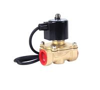 LMPVPDGADZ Waterproof Electric Solenoid Valve 1/4" 3/8" 1/2" 3/4" 1" DN8/10/15/20/25/50 Normally Closed Pneumatic for Water Oil Air(DN15,DC12V)