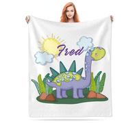 LMQJDZ Personalised Baby Blankets,Personalised Blanket for Kids Baby Adults Customised Name Blanket.Gifts for Baby Shower Birthday Easter Nursery Room Decor.