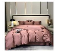 LMRJHAZ Bed, Egyptian Cotton Bedding Sets Bed Linens Solid Color Sheet Pillowcase Duvet Cover Queen