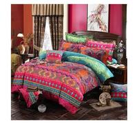 LMRJHAZ Boho Stripe 3 Piece Cover Set Comforter Bedding Sets Mandala Duvet Cover Set, Duvet Quilt,Bedding Set