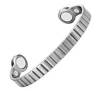 LMRJHAZ Charm Bracelet Power Strong Big Magnets Magnetic Bracelet for Women Antique Copper Jewelry Men Bangles & Bracelets Wristband Charm Gift Gift (Color : Mbg106)