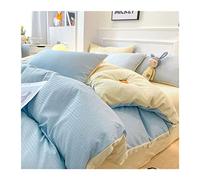 LMRJHAZ Duvet Cover Set Winter Cream Wind Duvet Cover Bedding Coral Velvet 4-piece Milk Suede Thick Quilt Cover Plus Velvet Bed Sheet Set Duvet Cover
