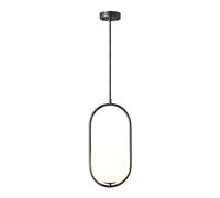 LMRJHAZ E14 Bedside Chaner H65 All Copper Bar Bedroom Bedside Lamp 150CM Adjustable Pendant Light Translucent Glass Shade Hanging Lamp Simple Living Room TV Background Wall Decorative Light,Crystal