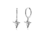 LMRJHAZ Earrings Studs Women Jewelry Geometric Moon Eyes Water Drop Pendant Earrings Women Blue/Black Animal Series Earrings Party