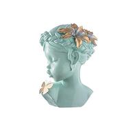 LMRJHAZ Home Ornaments Butterfly Girl Resin Crafts Ornaments Abstract Sculpture Living Room Home Figurines Accessories Decoration Pink