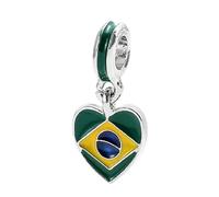 LMRJHAZ jewellery New 2025 14 Countries Flag Small Charms Usa/Es/Uk/Fr/Ca/It Flag Pendant For DIY Bracelets Necklace Making For Handmade Jewelry Accessory With For You Jewelry Fashion Accessories