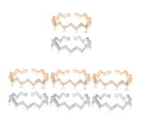 LMRJHAZ jewelry Adjustable for Women The Ring Golden Rings Silver jewelry