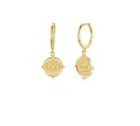 LMRJHAZ jewelry Stud stars Flowers Simple Round Hoop Earrings For Women Drop jewelry