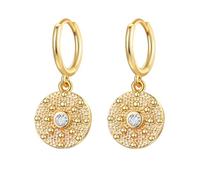 LMRJHAZ jewelry Stud stars Flowers Simple Round Hoop Earrings For Women Drop jewelry