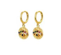 LMRJHAZ jewelry Stud stars Flowers Simple Round Hoop Earrings For Women Drop jewelry