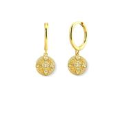 LMRJHAZ jewelry Stud stars Flowers Simple Round Hoop Earrings For Women Drop jewelry