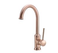 LMRJHAZ Kitchen Tap Brass Kitchen Faucet 360°Rotation Kitchen Sink Mixer Brushed Rose Gold Kitchen Mixer Tap Suitable for Kitchen Sink Taps is A Good Helper for The Family