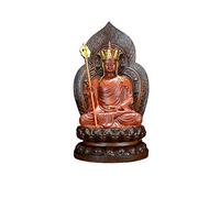 LMRJHAZ Laughing Buddha Statue Resin Maitreya Buddha Statue Feng shui Figurine Craft perfect to bring into your home or office Ornament,F,Meaium