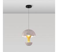 LMRJHAZ LED Modern Chaner Art Hanging Lamp Restaurant Bar Bedside Single Head Pendant Light Suspension Dinning Room Bedroom,Chaner Ceiling Fixtures (Blu)