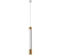 LMRJHAZ Mid Century Modern Long Tube Pendant Light Bar 3W LED Hanging Ceiling Lamp White Spot Light,Pendant Light