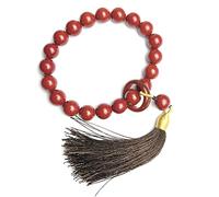 LMRJHAZ Natural Gemstone Bracelet, Natural Cinnabar Quartz BraceletBracelet for Reiki GemstoneCrystal Bracelet Talisman Stone Wealth Prosperity Good Luck Bracelet Meditation