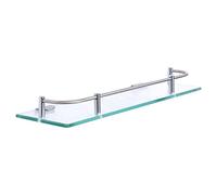 LMRJHAZ Shower Caddy 40/50CM Bathroom Pendant Shelf, Stainless Steel Glass Shelf, Bathroom Storage Rack Shower Corner Shelf, Bathroom Organizer Bathroom Shelf Storage (Color : 40 cm)