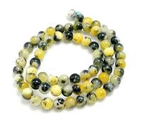 LMRJHAZ Shower Curtain Charm Jewelry Natural Pink Green Yellow and Other Colorsr Persian Jades Smooth Round Beads 4/6/8/10/12mm for DIY Jewelry Making Necklac