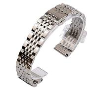 LMRJHAZ watch straps, 18mm 19mm 20mm stainless steel strap for band silver golden rose gold bracelet, watch band replacement