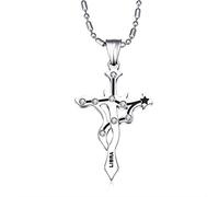 LMRJHAZM 12 Zodiac Aries Capricorn Leo Scorpio Virgo Pisces Aquarius Sagittarius Libra Taurus Cancer Pendant Necklace Libra