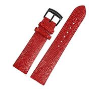 LMRJHAZM 20mm 22mm Pearl Fish Skin Strap Is Applicable For 's And Women's Devil Watch Accessories Black Buckl(Black sk bk,22mm)