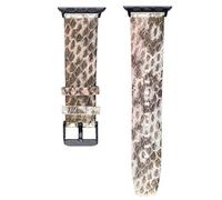 LMRJHAZM 45mm 41mm 38mm 40mm 42mm 44mm Handmade Real Snake Skin For BandBracelet For iWatch 7/6/5/4/3/2/1 Series WatchBands