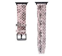 LMRJHAZM 45mm 41mm 38mm 40mm 42mm 44mm Handmade Real Snake Skin For BandBracelet For iWatch 7/6/5/4/3/2/1 Series WatchBands