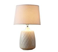 LMRJHAZM Bedside Lamp Nightstand Lamp Ceramic Table Lamps Desk Lamp American Ice Crackle Glaze Table Lamp Bedroom Study Bedside Desk Nightstand Lamp Table Lamp Table Light (Color : B, Size : Remote