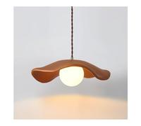 LMRJHAZM Cafe Ceiling Droplight Modern Wabi-sabi Bedroom Chandelier Creative Cream Flower Pendant Light Dining Room Nordic Pendant Light Fixture Bar Restaurant Japanese-Style Resin Pendant Lamps