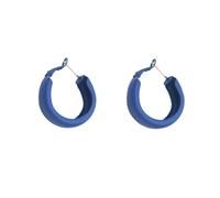 LMRJHAZM Chunky Large Matte Round Hoop Earrings for Women Girls 925 Sterling Silver Post Hypoallergenic 80s 90s Wide Huggie Hoops Fashion Dainty Classic Lightweight Y2K Jewelry Colorful Ornament Gifts
