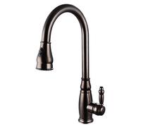 LMRJHAZM Faucet Cold and Hot Pull The Kitchen Sink Water Sink Water Sink Swivel Faucet Wash Dish Parts Brass Main Stainless Steel Elbow Pipe,Palaeo Palaeomodern Simple Luxury Quality Guarantee Home