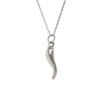 LMRJHAZM Girls Jewelry Accessorieri Colorful Italian Horn Cocklace for Women Men, Cornicello Necklace - Italian Horn Chestnut, Chilli Necklace, Italian Pepper Necklace for Birthday Necklace
