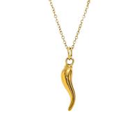 LMRJHAZM Girls Jewelry Accessorieri Colorful Italian Horn Cocklace for Women Men, Cornicello Necklace - Italian Horn Chestnut, Chilli Necklace, Italian Pepper Necklace for Birthday Necklace