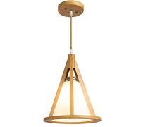 LMRJHAZM Japanese Style Ceiling LightHeaded Dining Room Chandelier Nordic Wooden Pendant Light Stairwells, Corridors, Bedroom Tatami Hanging Ceiling Light Modern Adjustable Fixture Solid Wood Pendant
