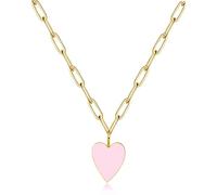 LMRJHAZM jewelry Colorful Smiley Face Gold Plated Paperclip Preppy Jewelry Y2K Trendy for Women Teen Girls Jewelry for girls