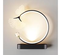 LMRJHAZM lamp LED Sconce 18W Acrylic Decor Mounted Light, Modern Round Wall Lamps for Living Room Bedroom Pathway Corridor Stairs Balcony 3 Color Temperatures Lighting Fixture