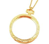 LMRJHAZM Magnifying Glass Necklace Magnifying Glass Pendant magnifying glasses Magnifier Pendant 6X Reading Newspaper Hanging Magnifying Glass to Send Elderly Gifts Suitable for the marriage