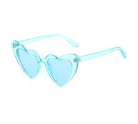LMRJHAZM Metal Hinge Popular Heart Sharp Women Cat Eye Sunglasses Fashion Candy Colors Uv400
