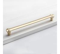 LMRJHAZM Nordic Light Luxury Kitchen Cabinet Handles and Knobs Zinc Alloy Mini Drawer Pulls Wardrobe Door Knob Furniture Hardware,Gold 192mm