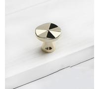 LMRJHAZM Nordic Light Luxury Kitchen Cabinet Handles and Knobs Zinc Alloy Mini Drawer Pulls Wardrobe Door Knob Furniture Hardware,Gold knob