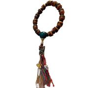 LMRJHAZM Panzhu bracelet, Buddhist Rosary,Rosary Beads,Tibetan Mala Prayer Buddha feng Shui Buddhist Meditation Amulet Buddha beads hand string Tibetan ethnic style men's and women's bracelet