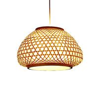 LMRJHAZM Weaving Chandelier Creative Bedroom Pendant Light Personality Hotel Hanging Lamp Rural Style Living Room Art Chandelier for Kitchen Island Dining Table Bar