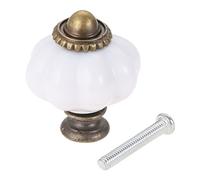 LMRJHAZM Youther 1PC Retro Furniture Handle Door Knobs Pumpkin Cabinet Knob Ceramic Cabinet Handles Furniture Drawer Cupboard Kitchen Pull Handle,Type 10