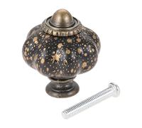 LMRJHAZM Youther 1PC Retro Furniture Handle Door Knobs Pumpkin Cabinet Knob Ceramic Cabinet Handles Furniture Drawer Cupboard Kitchen Pull Handle,Type 10