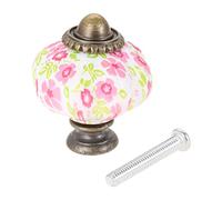 LMRJHAZM Youther 1PC Retro Furniture Handle Door Knobs Pumpkin Cabinet Knob Ceramic Cabinet Handles Furniture Drawer Cupboard Kitchen Pull Handle,Type 4
